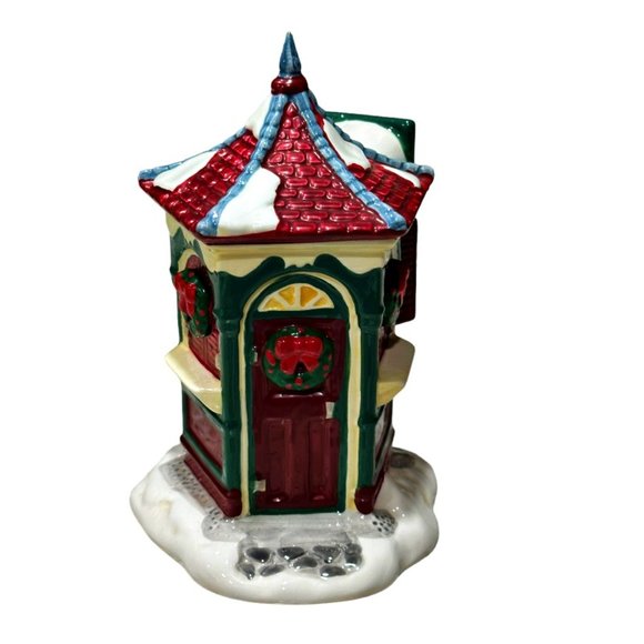 DEPT 56 Christmas The Original Snow Village "Tour The Village" Tourist Center - Picture 4 of 11